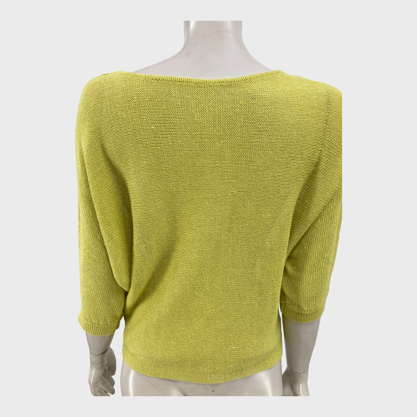 Branded Lime Green Batwing Top