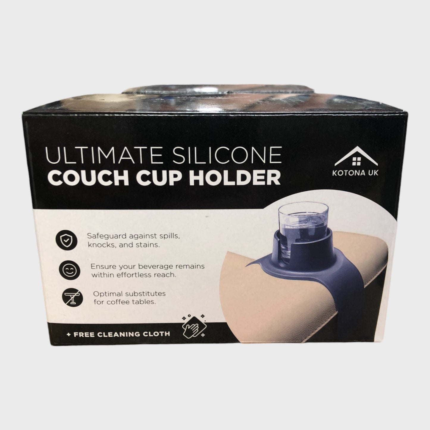 Blue Ultimate Silicone Sofa Cup Holder