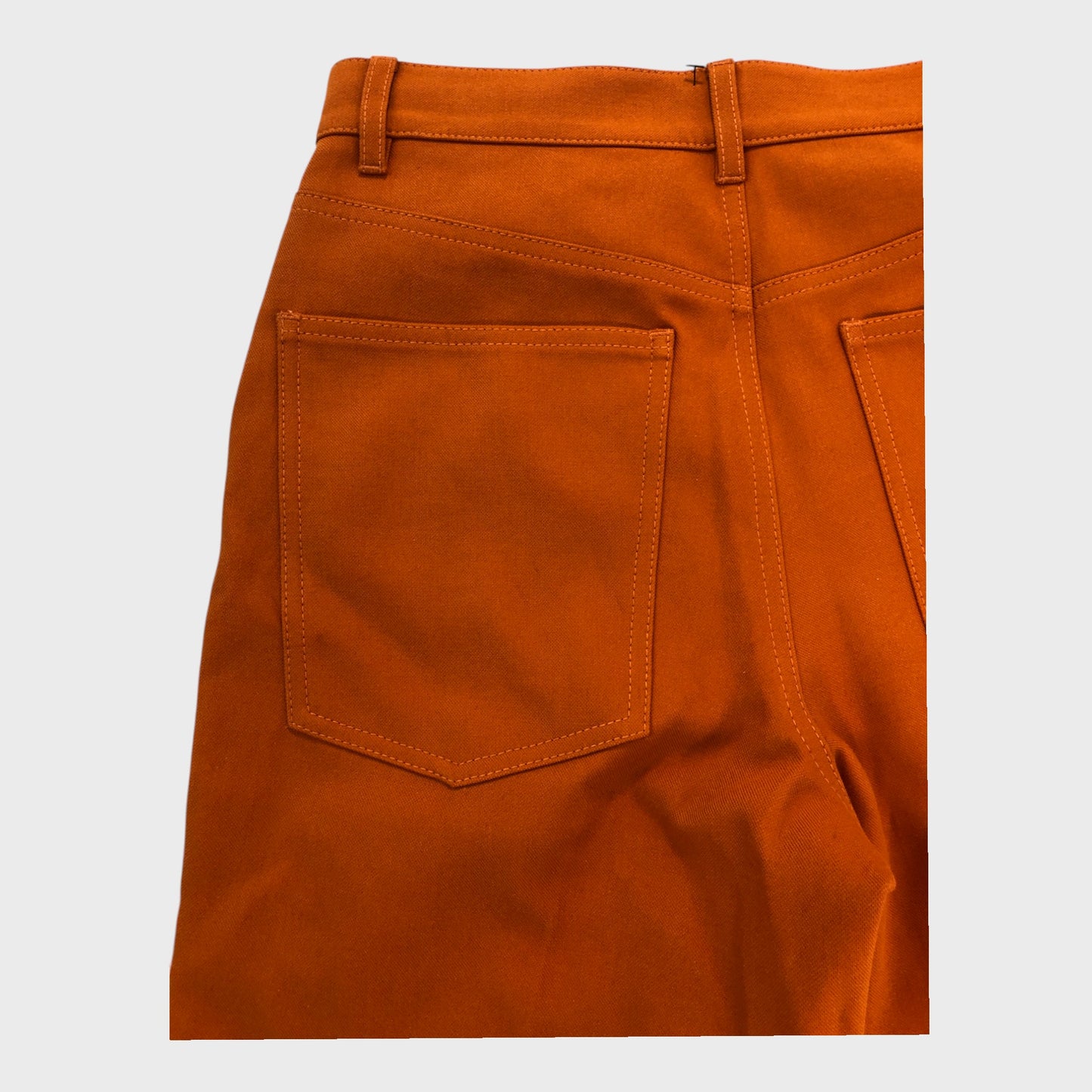 Branded Orange Jeans - Size 8