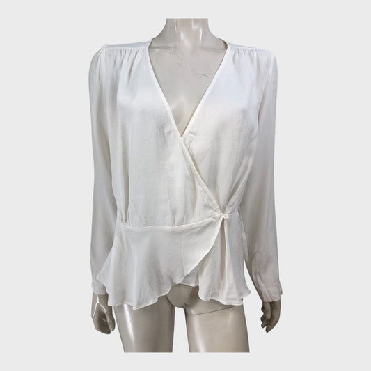 Fenn Wright Manson Ivory Blouse - Size 12