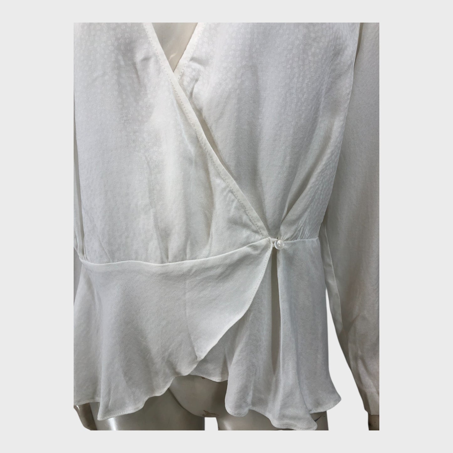 Fenn Wright Manson Ivory Blouse - Size 12