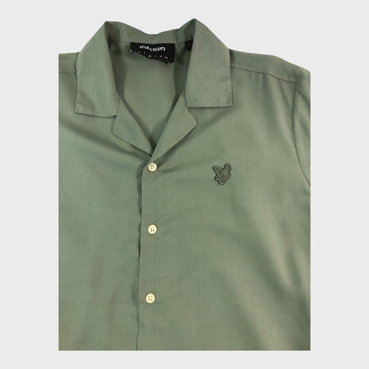 Lyle & Scott Khaki Shirt - Size Medium
