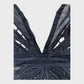 Reiss Navy Kaftan - Size 8