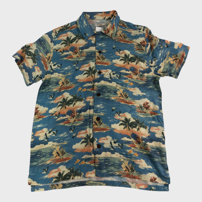 Nudie Jeans Hawaiian Shirt - Size Small