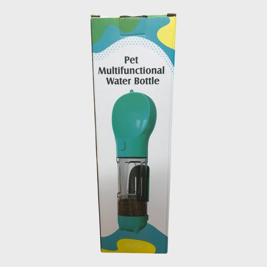 Green Pet Multifunctional Water and Food Bottle