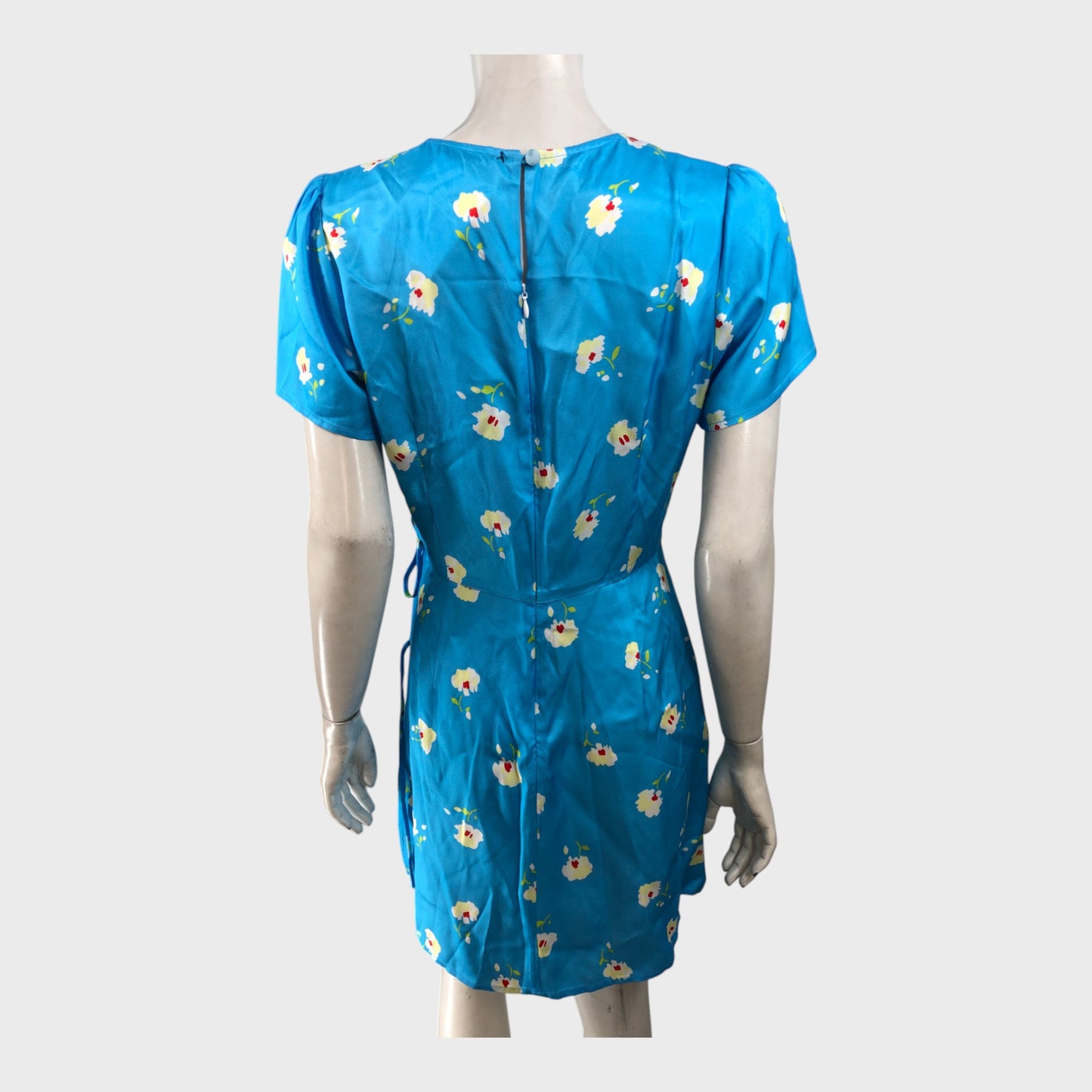 Kitri Blue Daisy Mini Dress - Size 10
