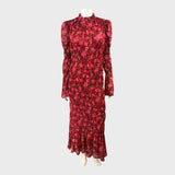 Kitri Red Roses Maxi Dress - Size 10