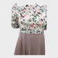Branded Petite Buttermilk Lace Bardot Dress
