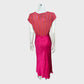 Branded Pink Crochet Dress - Size 10