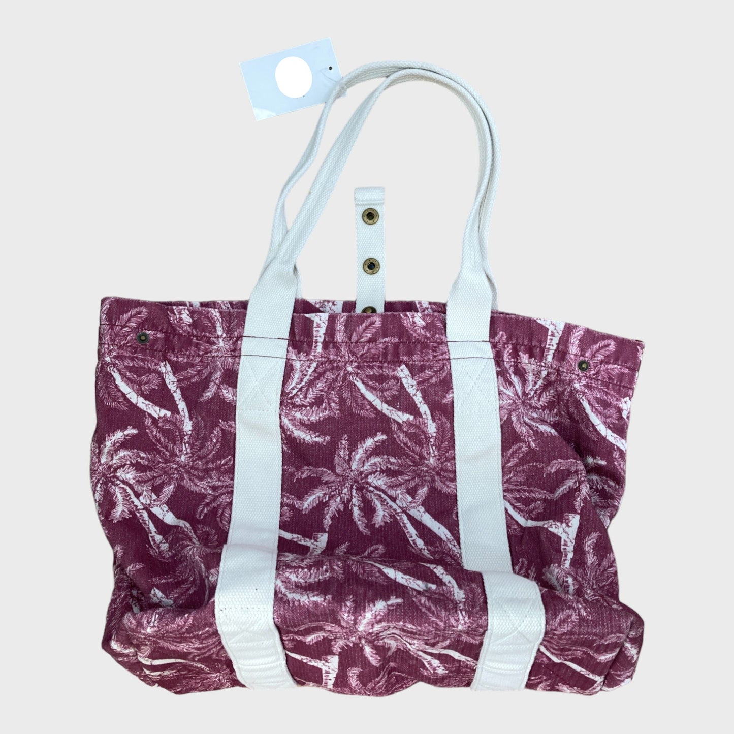 Branded Purple Palm Tree Bag