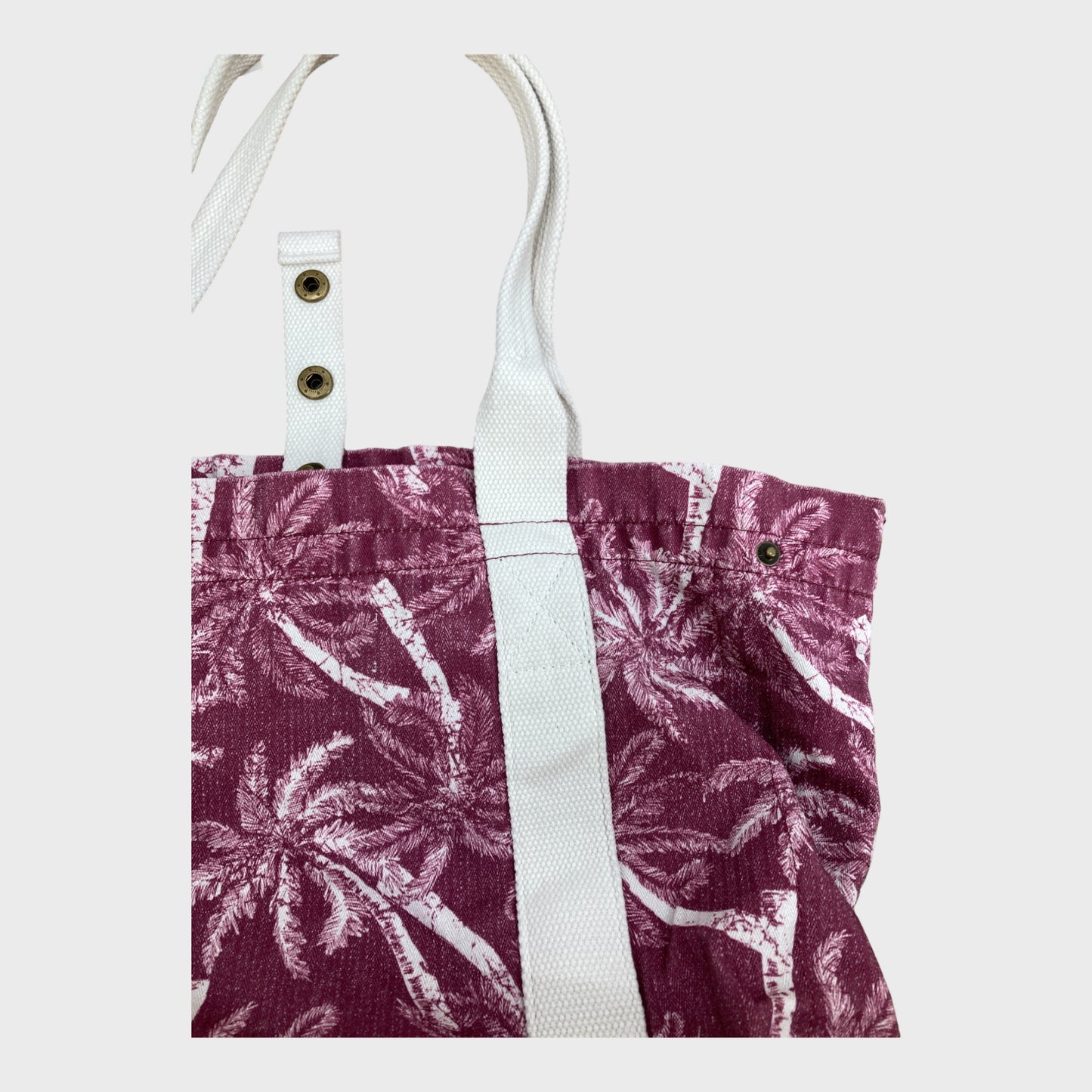 Branded Purple Palm Tree Bag