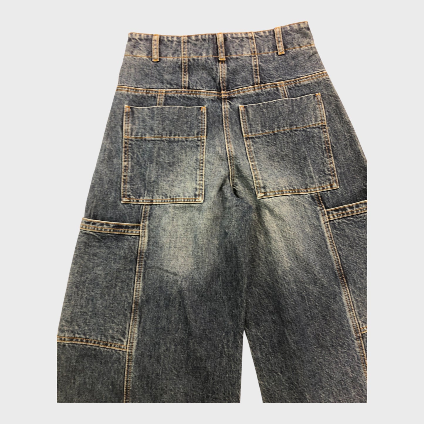 Branded Baggy Jeans - Size 8