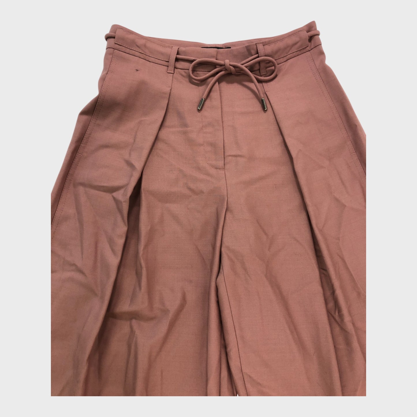 Branded Pale Pink Tapered Trousers - Size 8