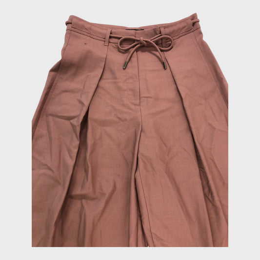 Branded Pale Pink Tapered Trousers - Size 8