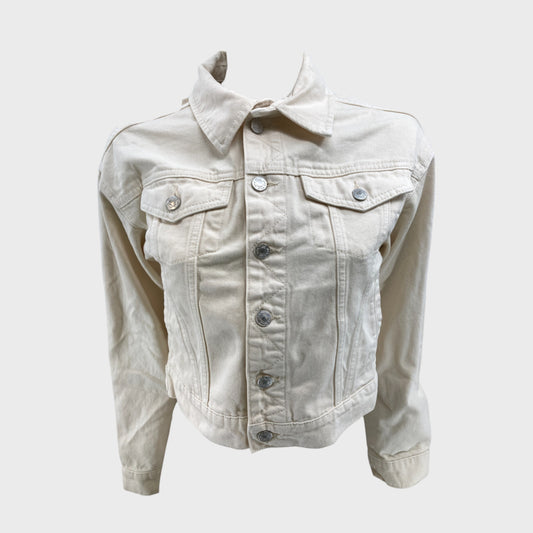 Jack Wills Cream Denim Jacket