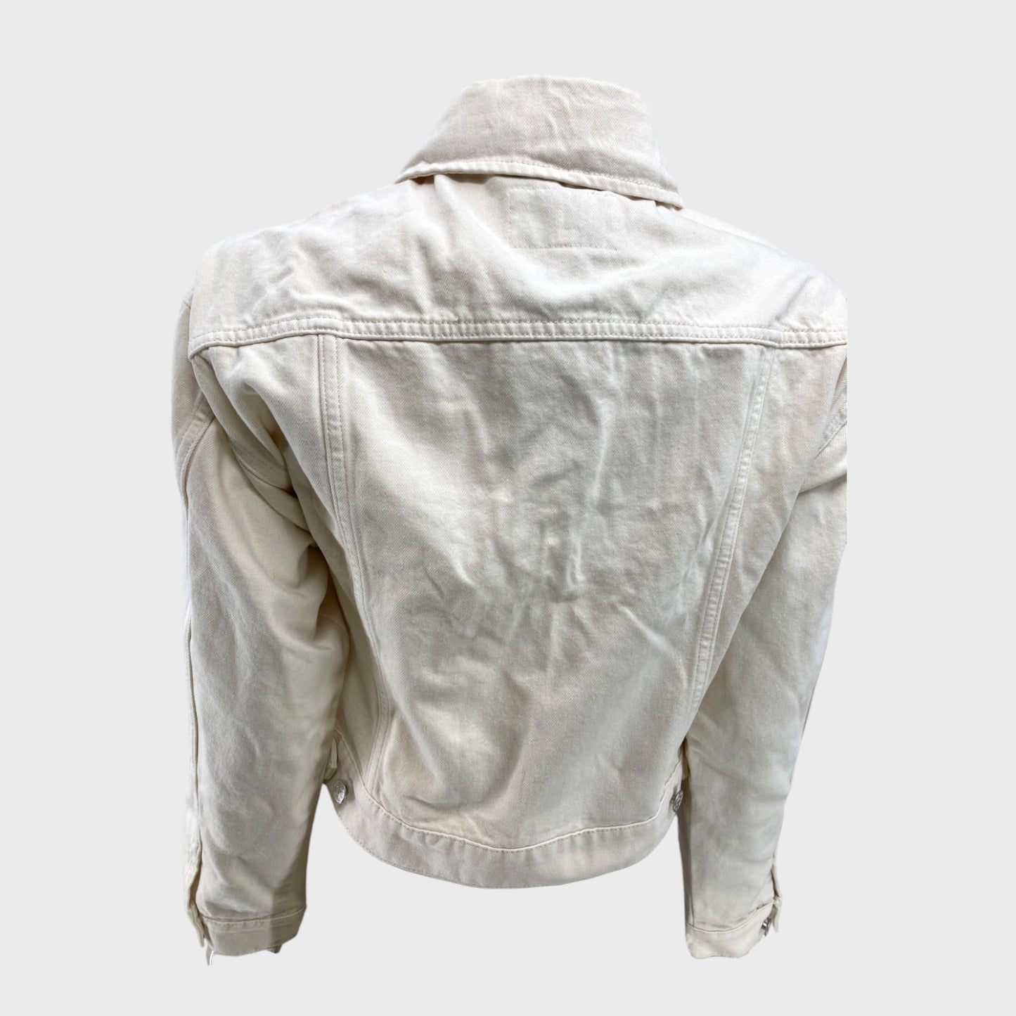 Jack Wills Cream Denim Jacket