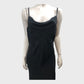 Black Women's Strap Diamante Dress