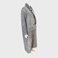 Branded Herringbone Coat - Size 12