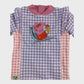 JoJo Maman Bebe Peppa Pig Gingham 2 Piece Sun Protection Suit - 2-3 Years
