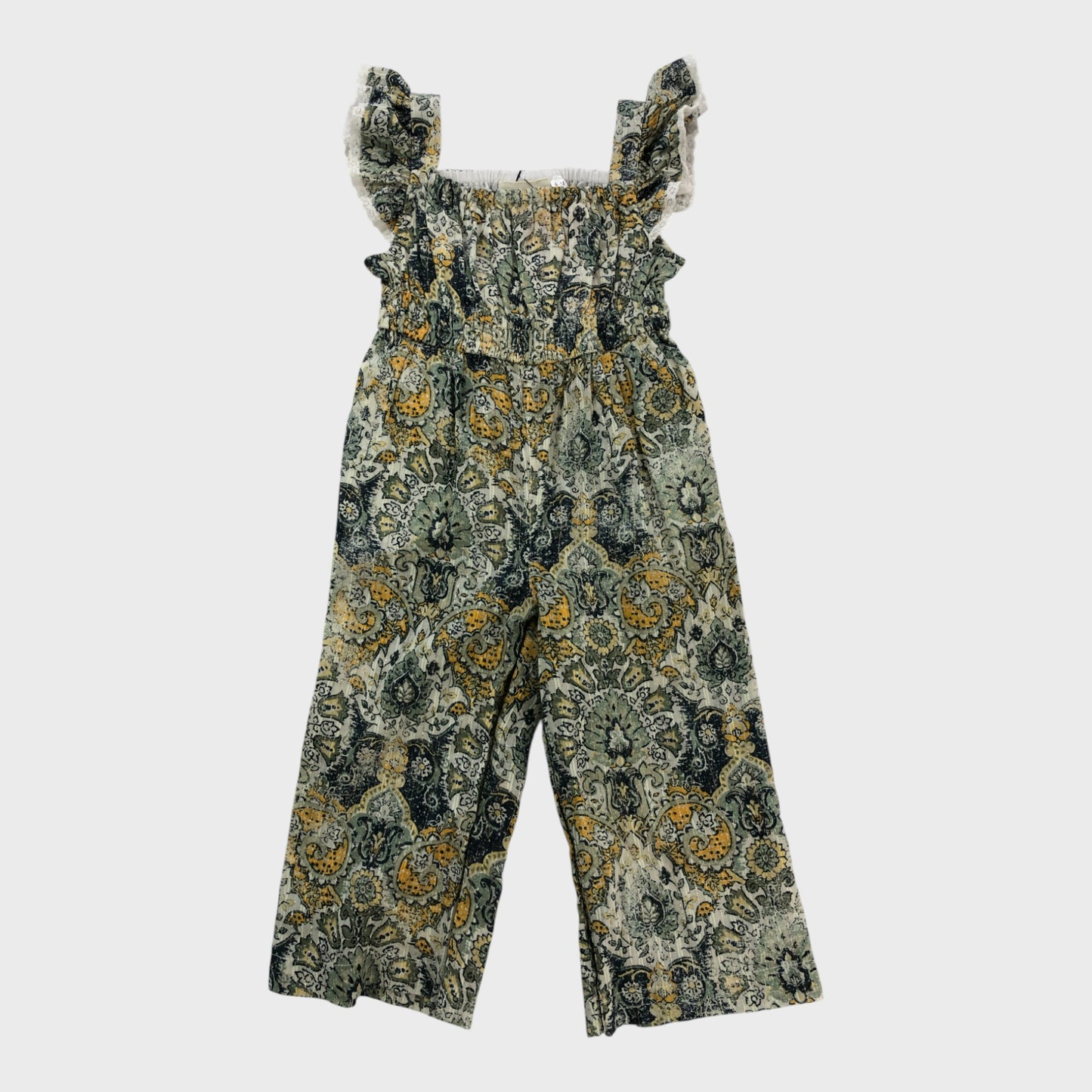 JoJo Maman Bebe Patterned Jumpsuit - 6-12 Months