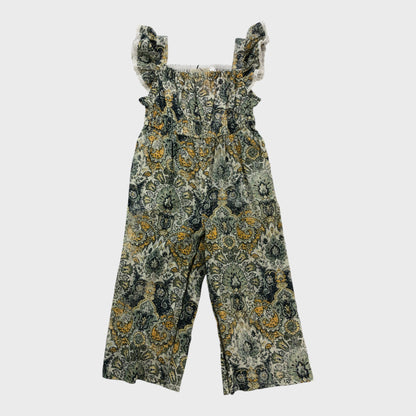 JoJo Maman Bebe Patterned Jumpsuit - 6-12 Months