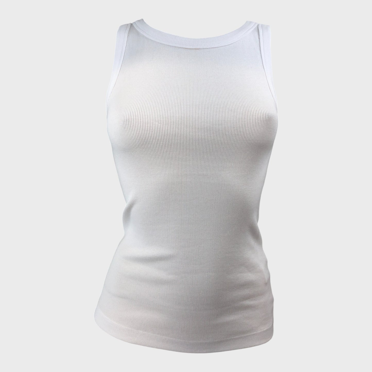 Branded White Vest - Size 8