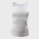 Branded White Vest - Size 8