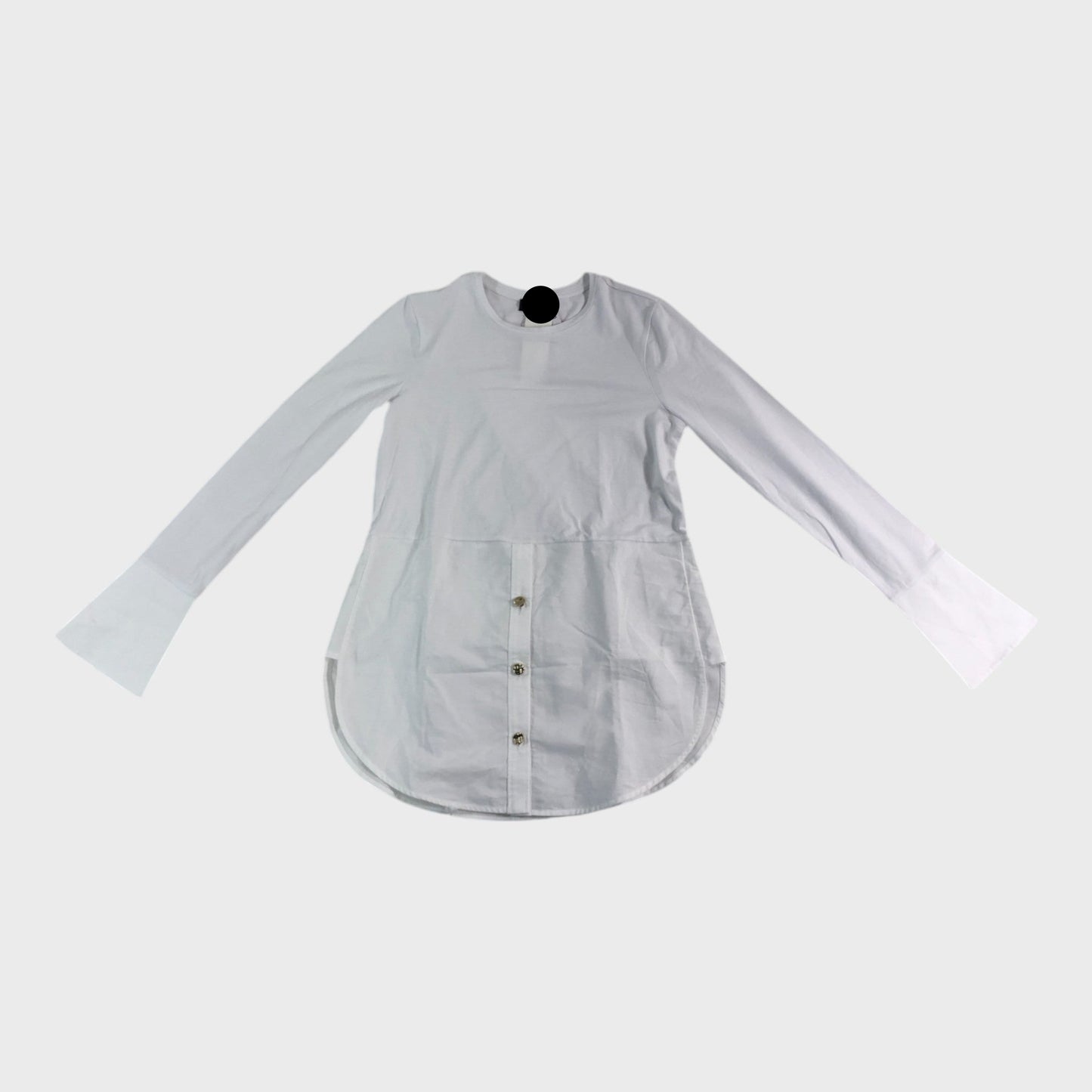 Branded White Layering Shirt - Size 8