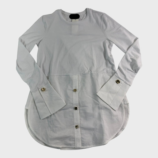 Branded White Layering Shirt - Size 8