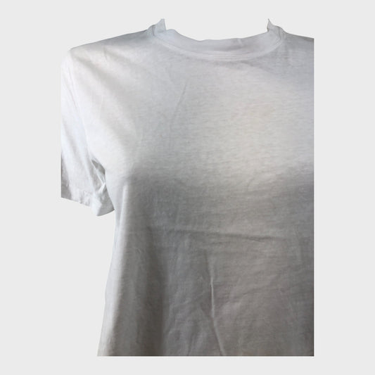 Branded Plain White T-Shirt - Size 8