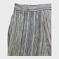 Branded Jacquard Wide Leg Trousers - Size 14