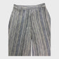 Branded Jacquard Wide Leg Trousers - Size 14
