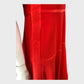 Branded Red Crepe Maxi Dress - Size 12