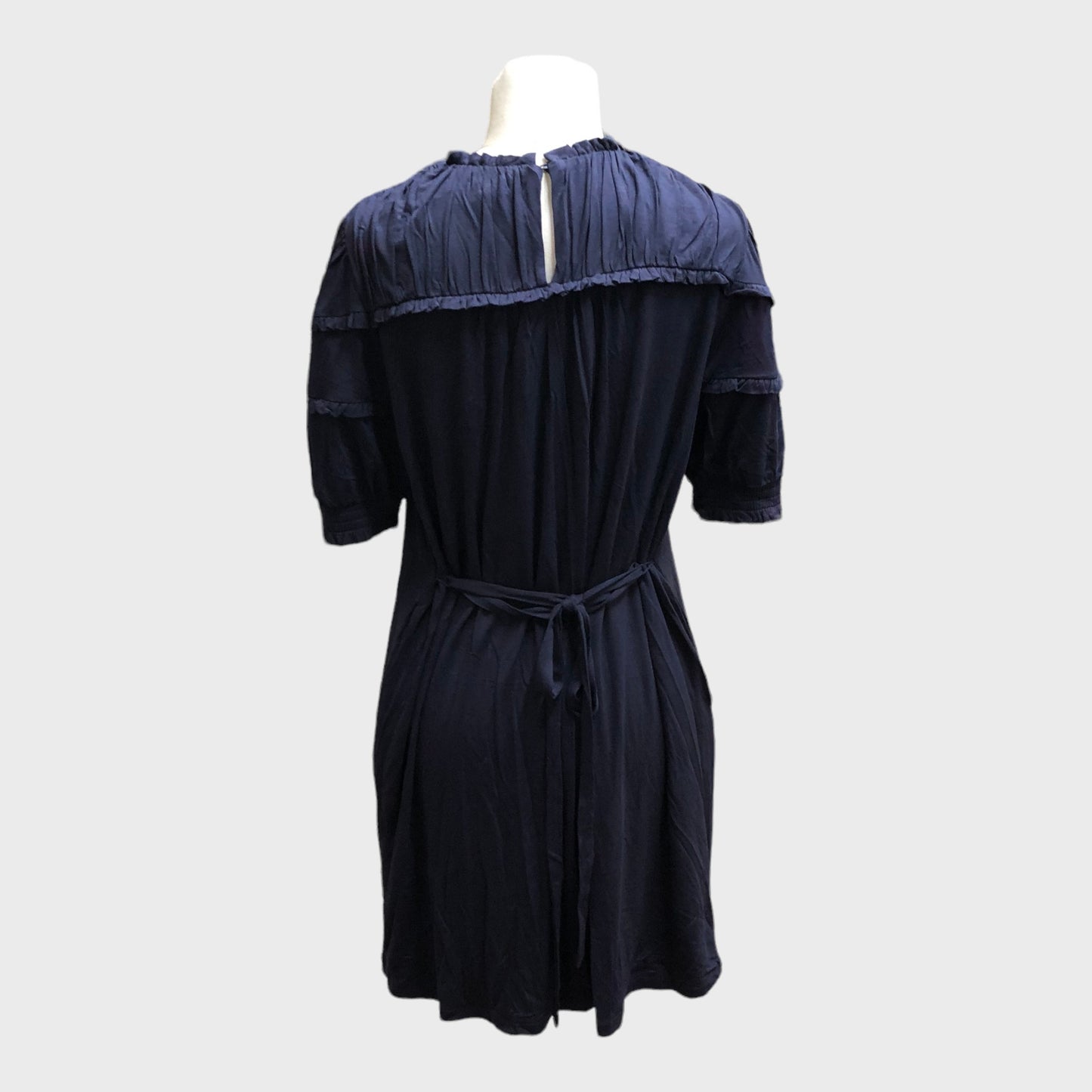 Branded Short Sleeved Midi Dress