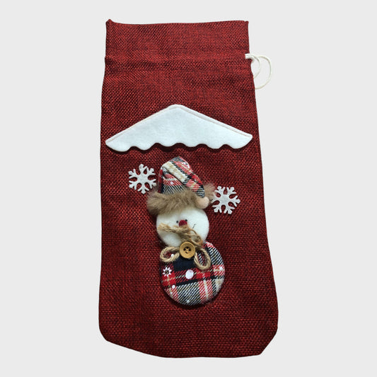 Christmas Wine Bottle Covers