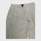 Branded White Pleated Trousers - Size 18
