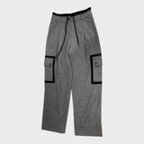 Branded Grey Cargo Trouser