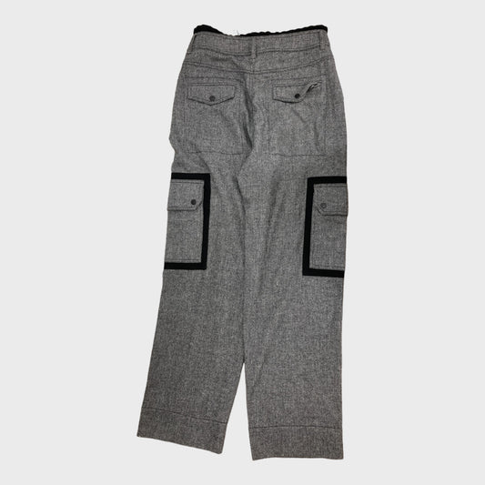 Branded Grey Cargo Trouser