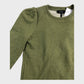 Branded Green Sweatshirt - Size 6