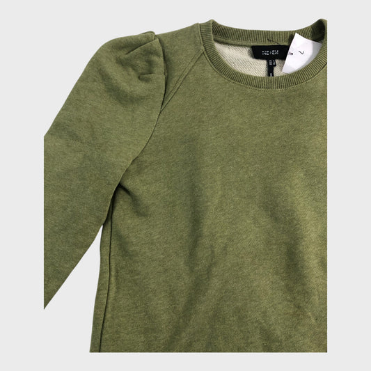 Branded Green Sweatshirt - Size 6