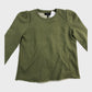 Branded Green Sweatshirt - Size 6