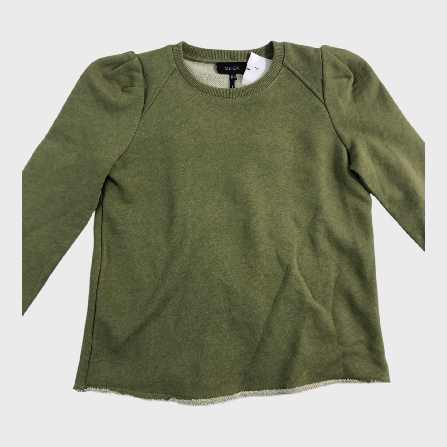 Branded Green Sweatshirt - Size 6