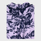 Branded Purple Floral Print Dress - Size 8