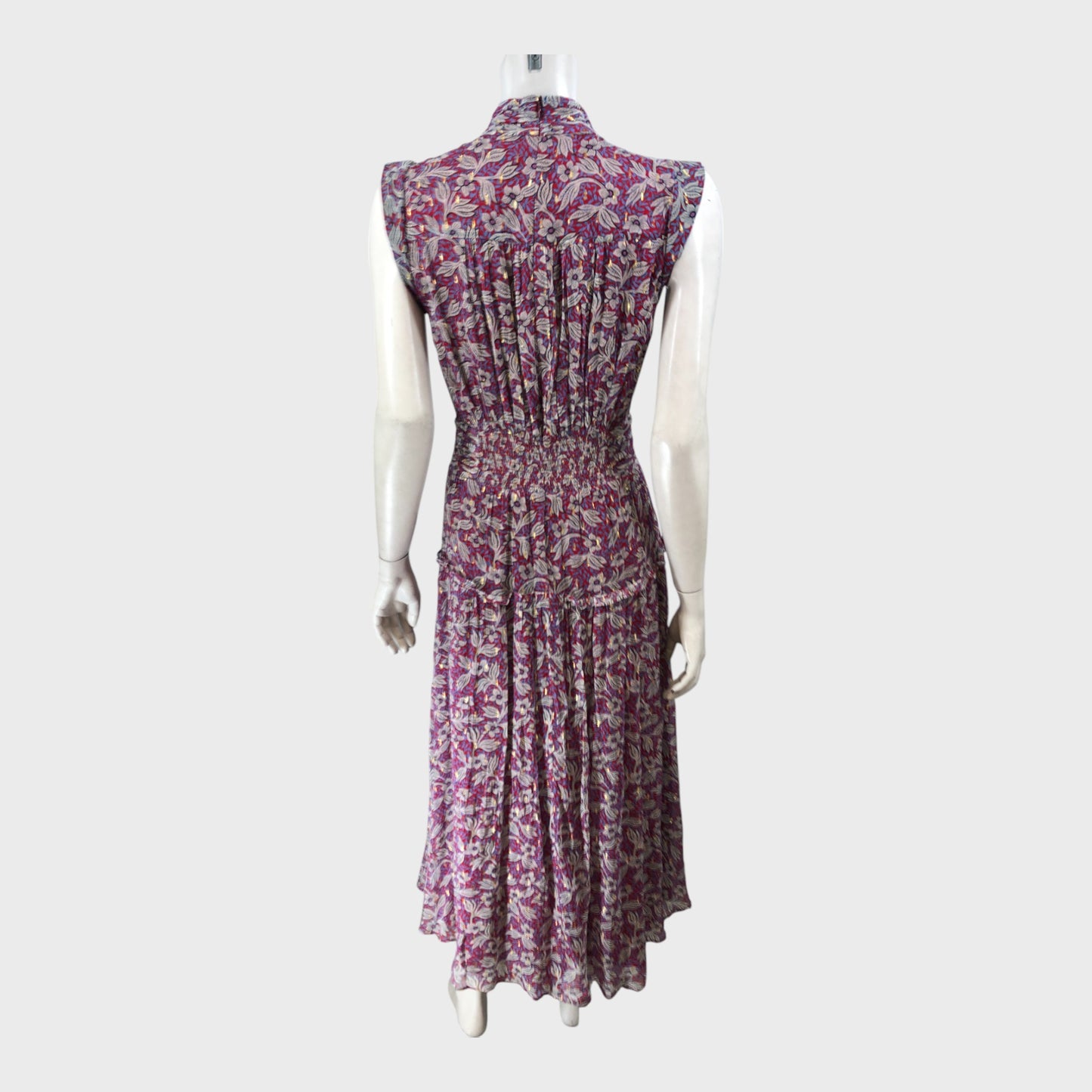 Branded Floral Patterned Dress - Size 8