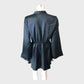 River Island Petite Black Tie Front Mini Dress