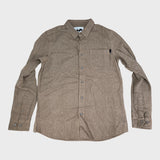 Branded Brown Cotton Shirt