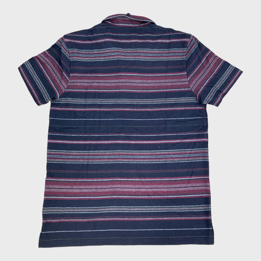 Branded Striped Polo Shirt