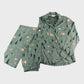 DISNEY Bambi Pyjama Set Green Forest Print