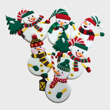 11pcs Festive Snowman Tree Hanging Decorations