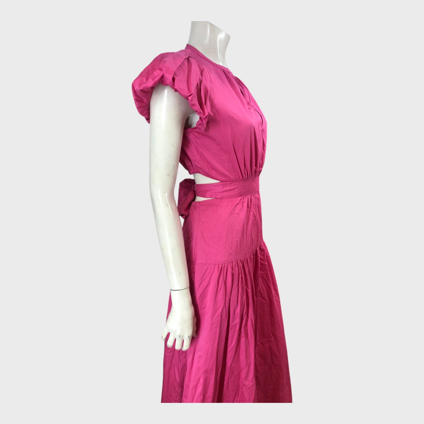 Branded Pink Cut Out Dress - Size 8